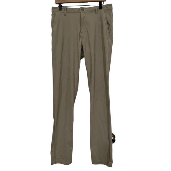 Rhone Mens Rhone City Pant Article number COS-181 Gray Tan Khaki Size 33 Tall
